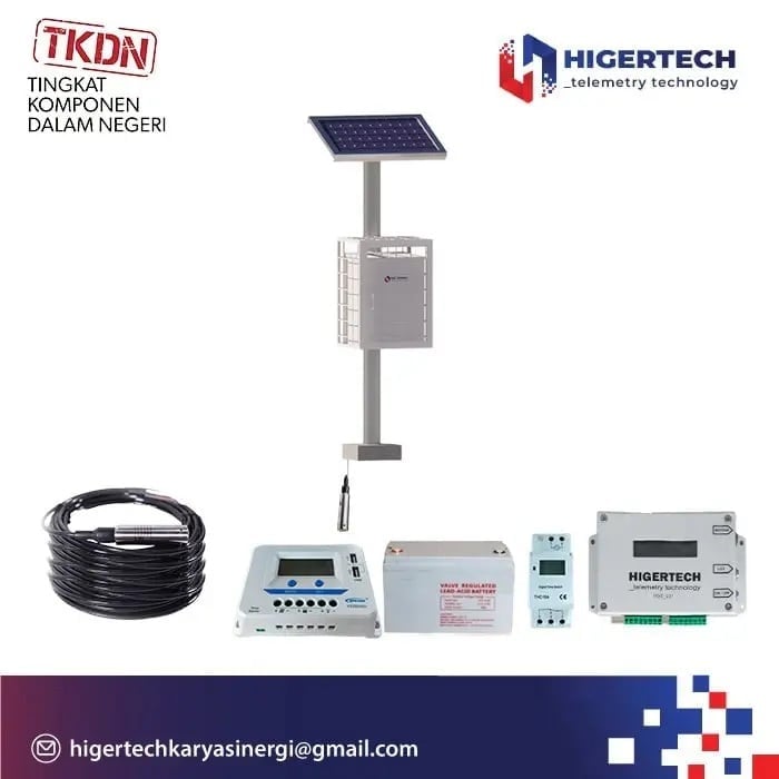 PERANGKAT TELEMETRY AUTOMATIC GROUND LEVEL WATER SENSOR AWLR PRESURE HIGERTECH